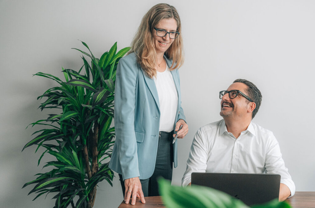 Steuerkanzlei Popp - Caro Zeiler und Thomas Wurstbauer