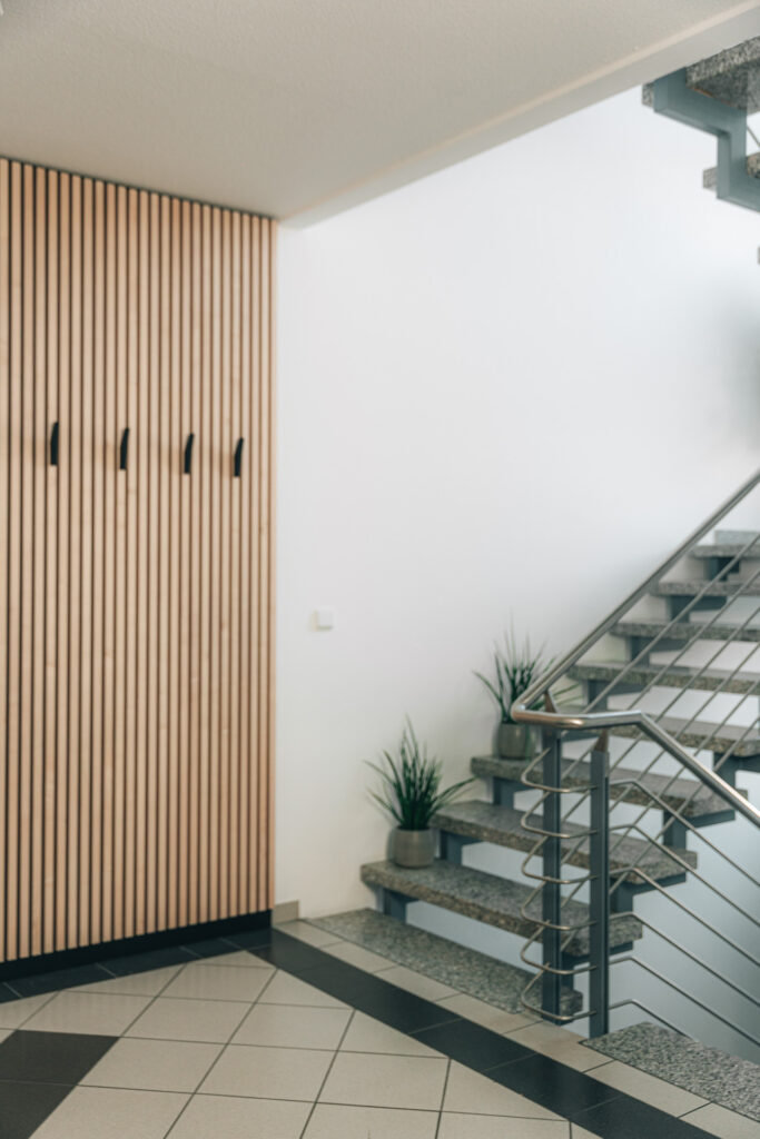 Treppenhaus Steuerkanzlei Popp in Furth bei Landshut